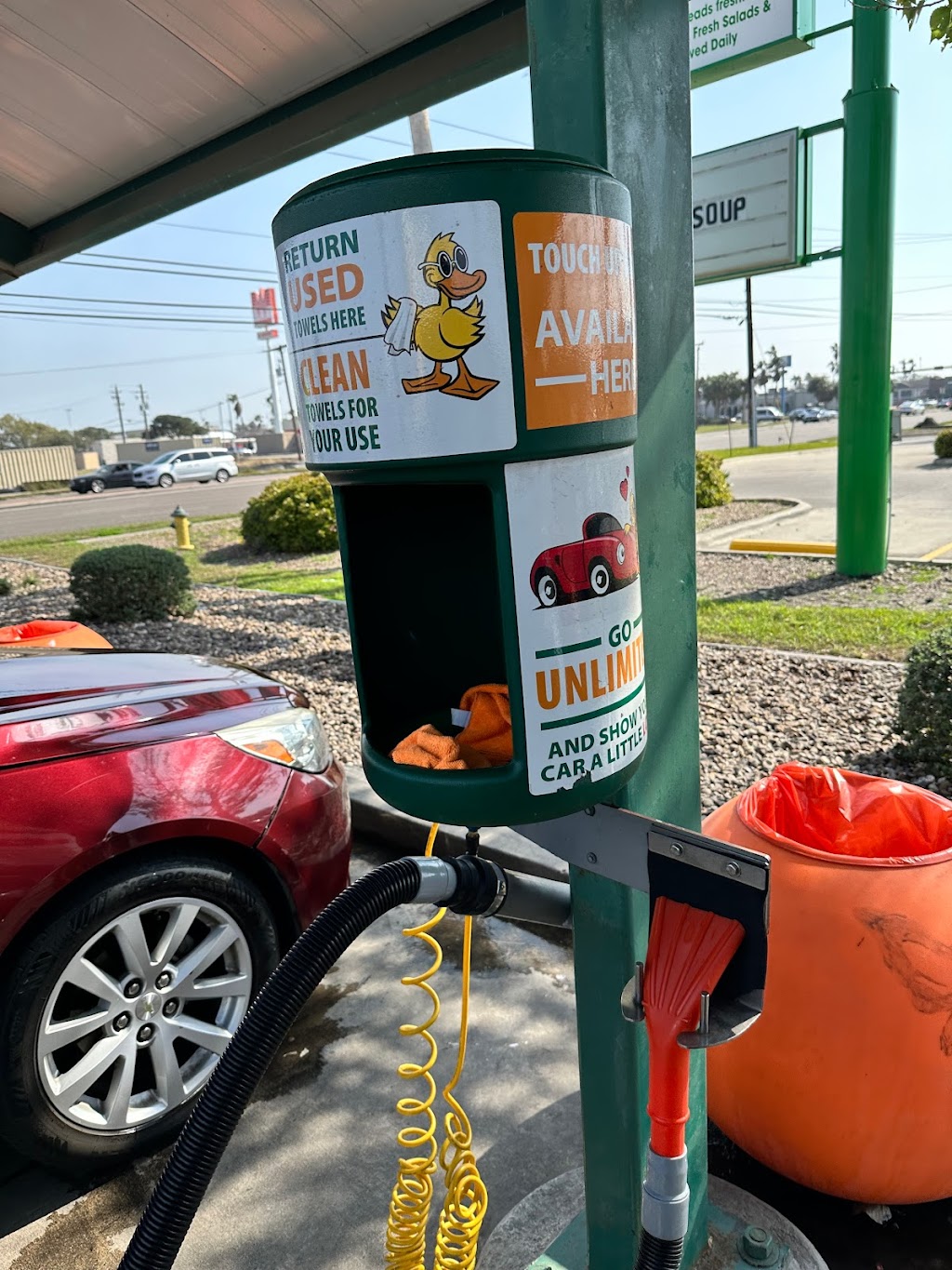 Quick Quack Car Wash | 3901 Saratoga Blvd, Corpus Christi, TX 78413, USA | Phone: (361) 248-5030