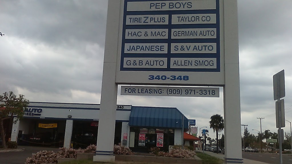 Pep Boys | 340 E Foothill Blvd, Pomona, CA 91767 | Phone: (909) 392-1038