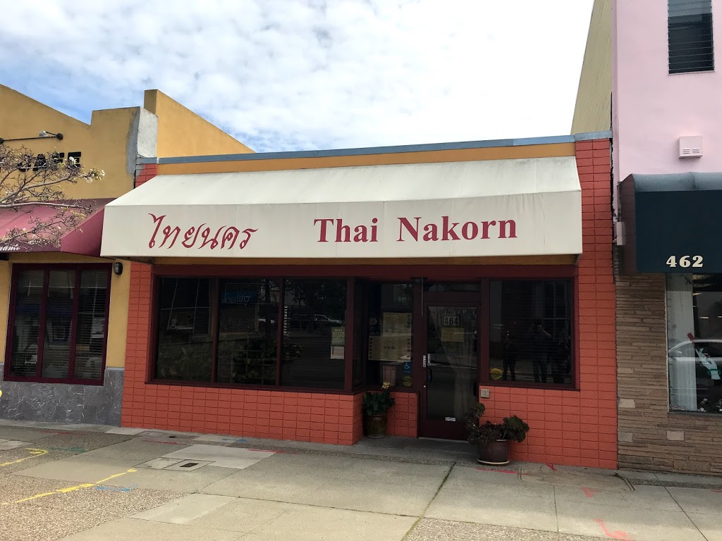 Thai Nakorn Restaurant | 464 San Mateo Ave, San Bruno, CA 94066, USA | Phone: (650) 583-7555