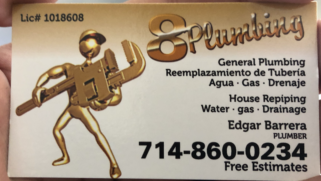 Ocho Plumbing | 13152 Pleasant St #5, Garden Grove, CA 92843, USA | Phone: (714) 860-0234 Ocho Plumbing | 13152 Pleasant St #5, Garden Grove, CA 92843, USA | Phone: (714) 860-0234