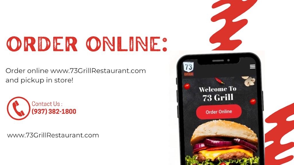 73 Grill | 3669 OH-380, Wilmington, OH 45177, USA | Phone: (937) 382-1800