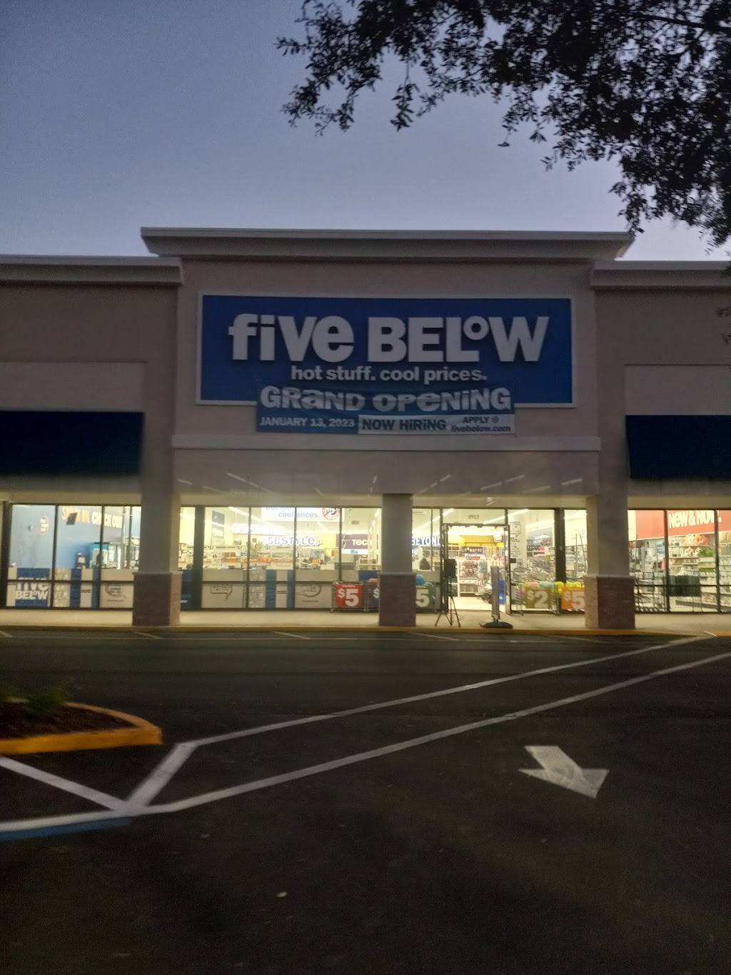 Five Below | 8912 State Rd 52, Hudson, FL 34667, USA | Phone: (727) 255-8325