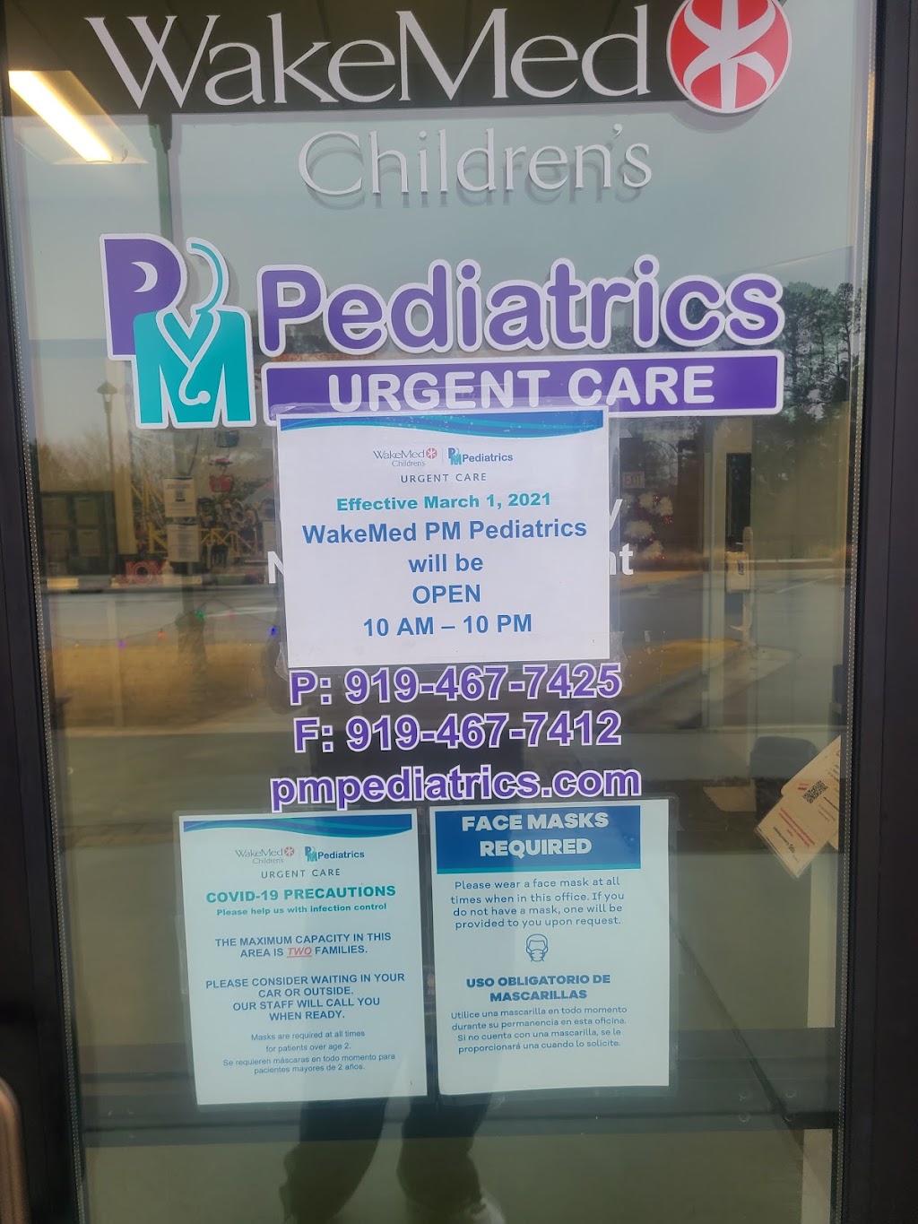 PM Pediatric WakeMed Childrens Urgent Care | 1125 Hatches Pond Ln STE 101, Morrisville, NC 27560, USA | Phone: (919) 467-7425