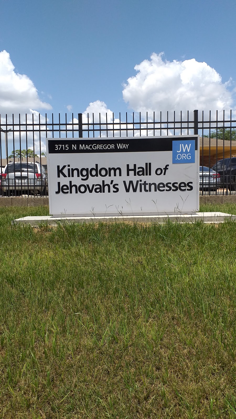 Kingdom Hall of Jehovahs Witnesses | 3715 N MacGregor Way, Houston, TX 77004, USA | Phone: (713) 524-6011
