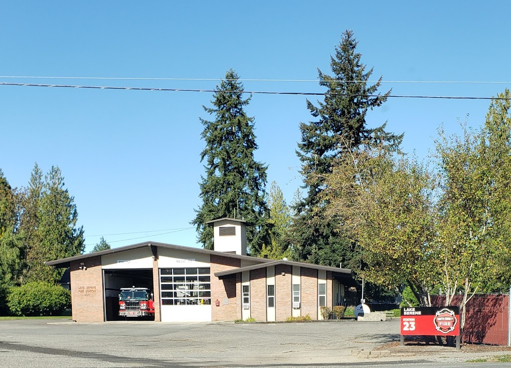 South County Fire Station 23 | 4323 Serene Way, Lynnwood, WA 98087, USA | Phone: (425) 551-1200