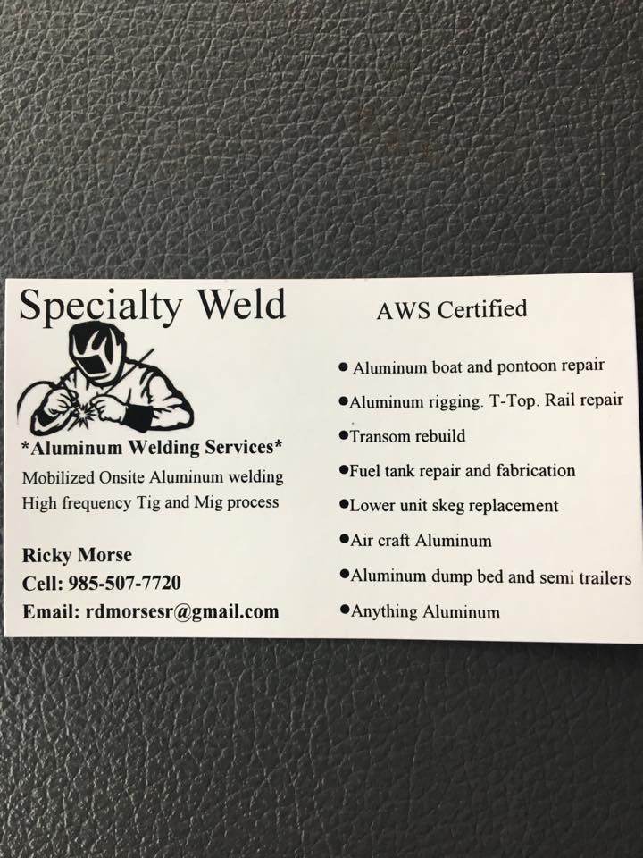 Specialty Weld & Rim Repair Service | 20553 Sisters Rd, Hammond, LA 70403, USA | Phone: (985) 507-7720