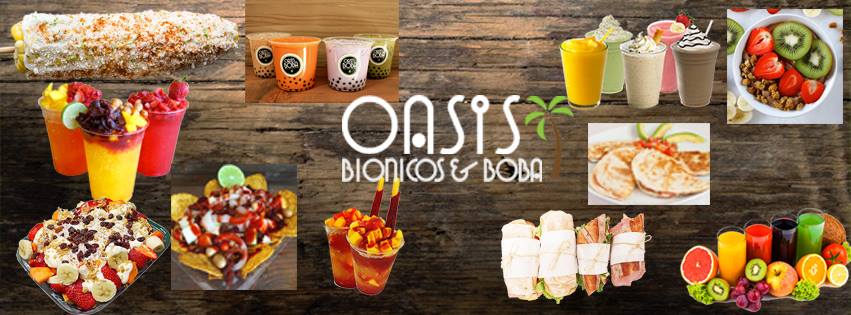 Oasis Bionicos & Boba | 9061 Imperial Hwy, Downey, CA 90242, USA | Phone: (562) 923-3031