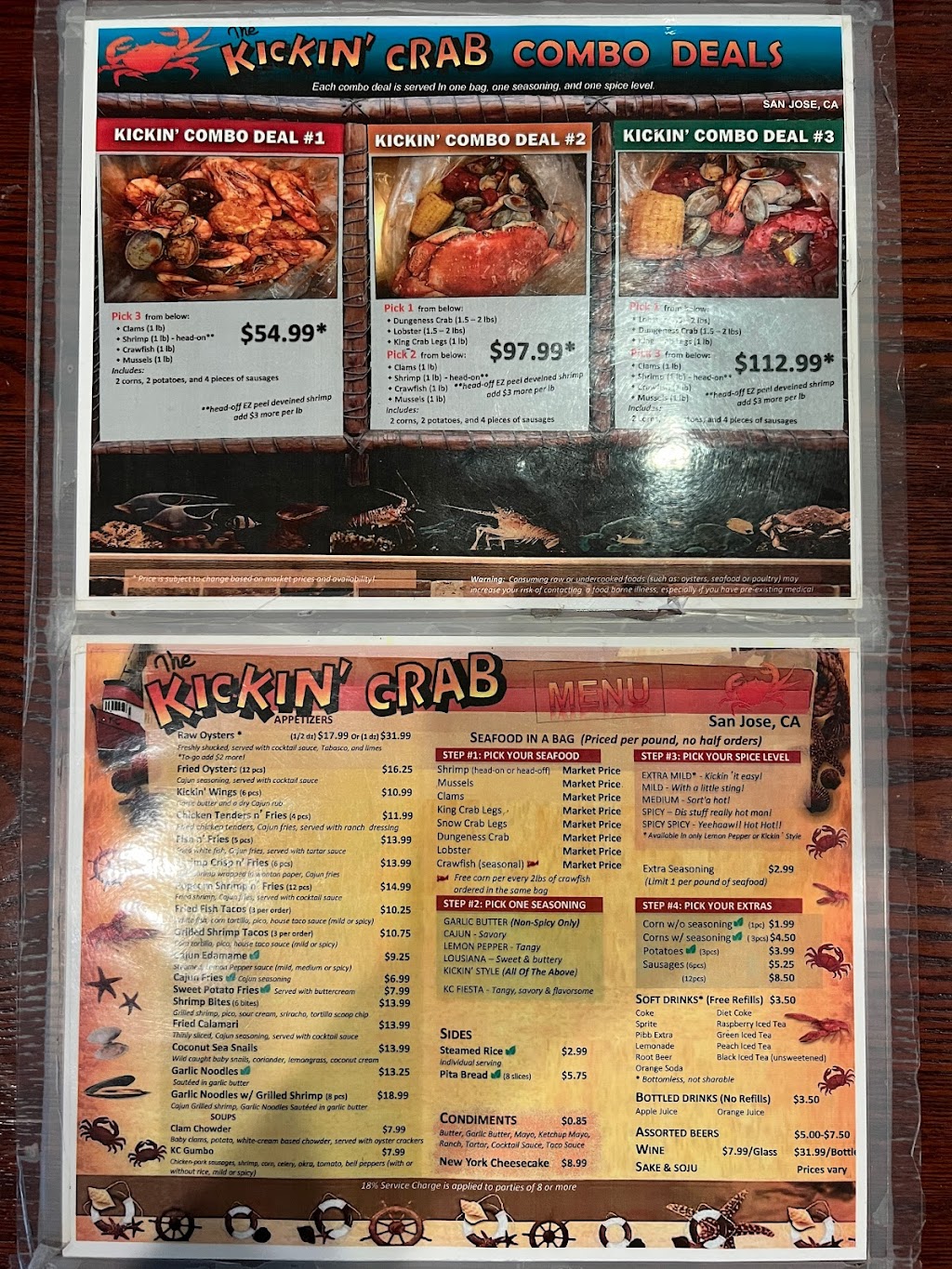 The Kickin Crab | 2675 Cropley Ave, San Jose, CA 95132, USA | Phone: (408) 945-0888