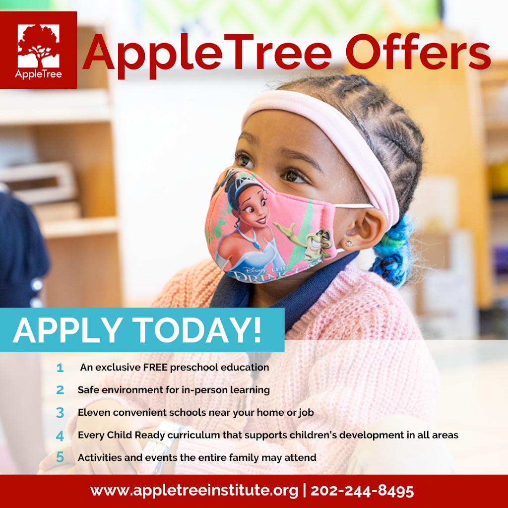 AppleTree Early Learning PCS- Lincoln Park Campus | 138 12th St NE #6471, Washington, DC 20002, USA | Phone: (202) 621-6581