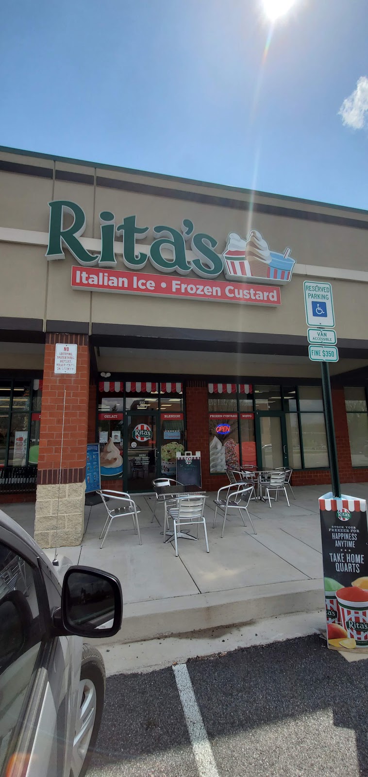 Ritas Italian Ice & Frozen Custard | 223 Brierhill Dr, Bel Air, MD 21015 | Phone: (410) 776-3187