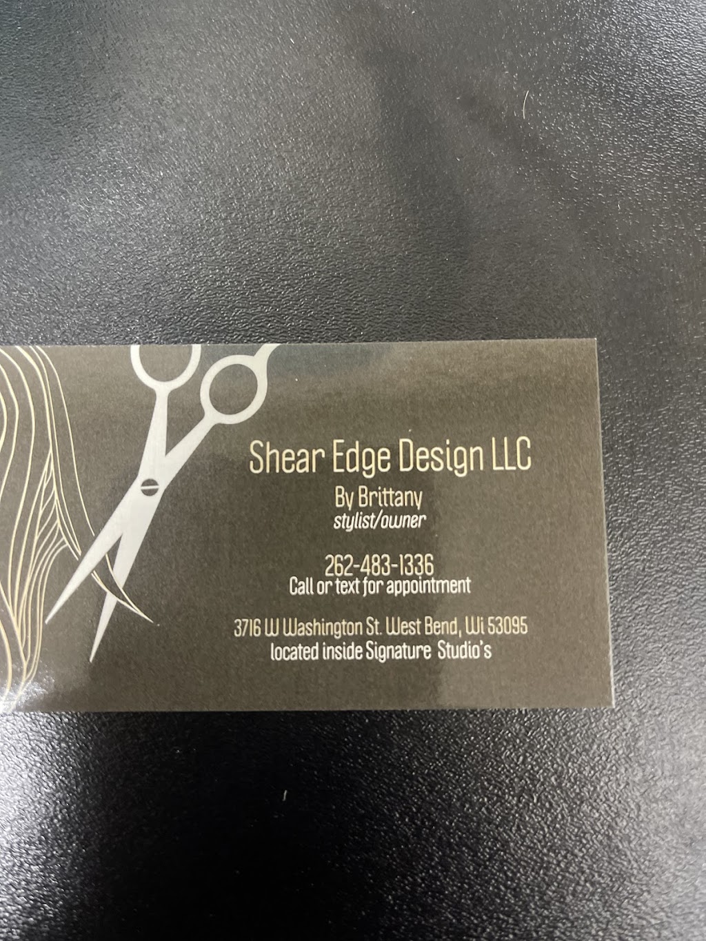 Shear Edge Design LLC | 3716 W Washington St, West Bend, WI 53095, USA | Phone: (262) 483-1336