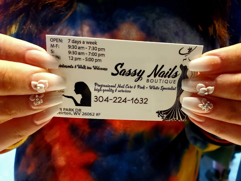 SASSY NAILS & SPA LLC | 218 Park Dr F, Weirton, WV 26062, USA | Phone: (304) 224-1632