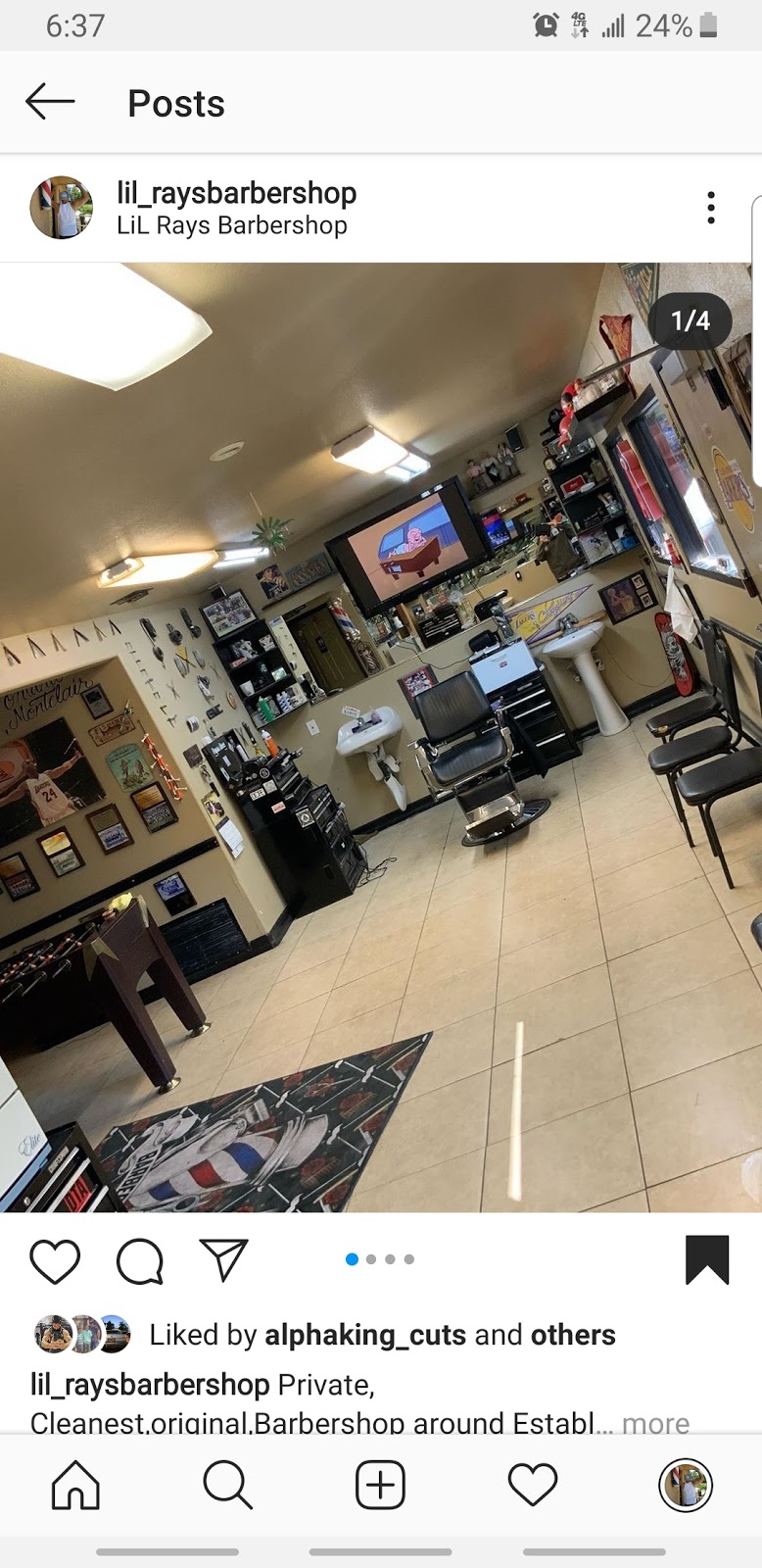 Lil Rays Barbershop | 1256 W Mission Blvd, Ontario, CA 91762, USA | Phone: (909) 988-5814
