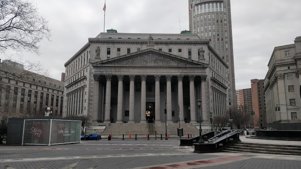 US Federal Courthouse | 40 Foley Square # 104, New York, NY 10007, USA | Phone: (212) 857-8500