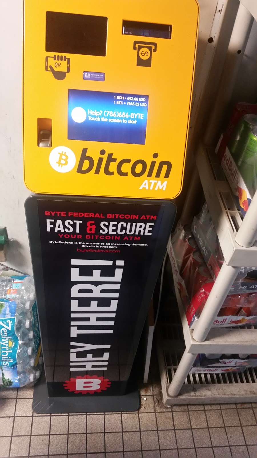 Byte Federal Bitcoin ATM (Shell Food Mart) | 7340 Central Ave, St. Petersburg, FL 33707, USA | Phone: (786) 686-2983