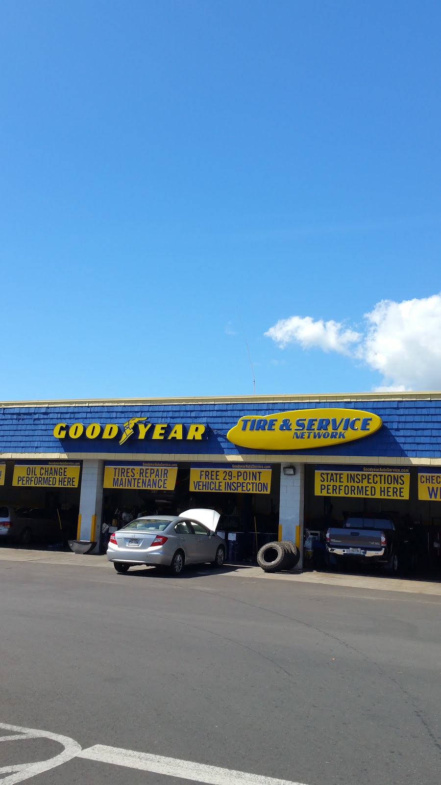 Goodyear Auto Service | 86-120 Farrington Hwy Ste K, Waianae, HI 96792, USA | Phone: (808) 696-2899