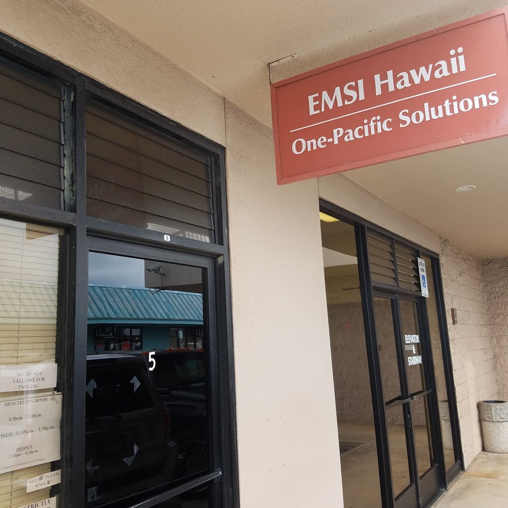 EMSI Hawaii | 98-030 Hekaha St, Aiea, HI 96701, USA | Phone: (808) 536-4342