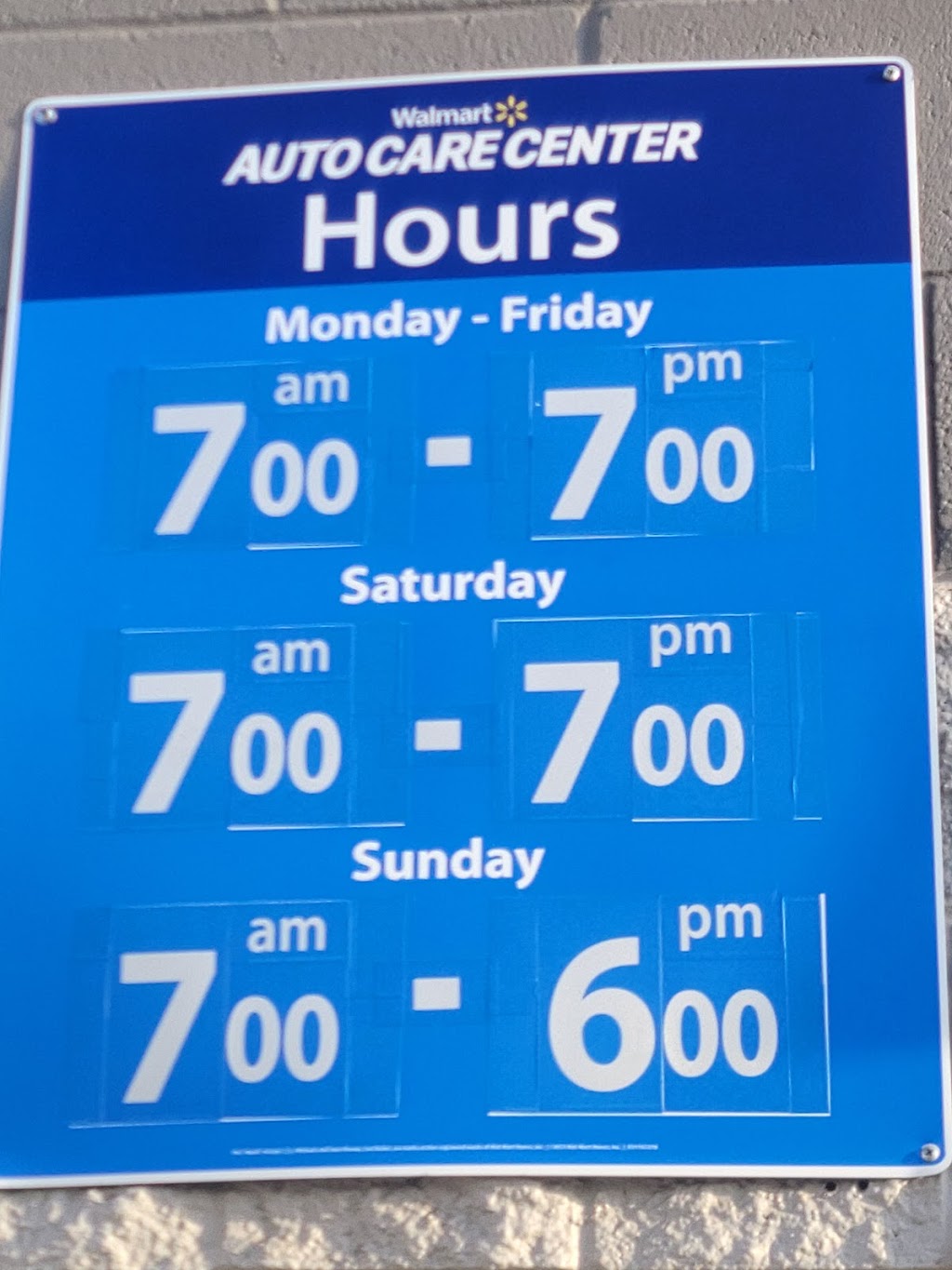 Walmart Auto Care Centers | 1275 N Azusa Ave, Covina, CA 91722, USA | Phone: (626) 339-7694