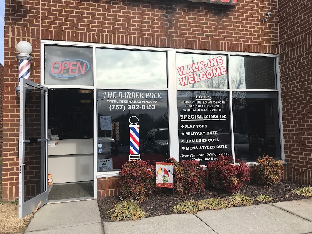 Barber Pole | 1528 Volvo Pkwy A, Chesapeake, VA 23320, USA | Phone: (757) 382-0153