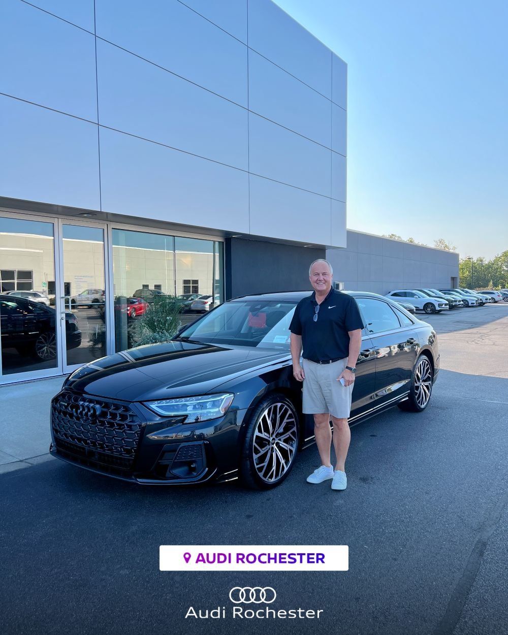 Audi Rochester | 3955 W Henrietta Rd, Rochester, NY 14623, USA | Phone: (585) 334-1600