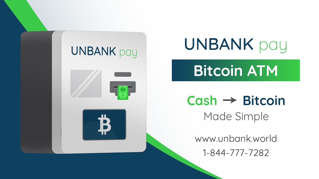 Unbank Bitcoin ATM | 123 NJ-17, Hasbrouck Heights, NJ 07604, USA | Phone: (877) 457-7722