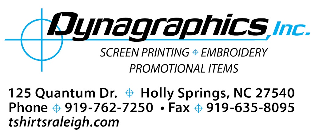 Dynagraphics Inc. | 125 Quantum Dr, Holly Springs, NC 27540, USA | Phone: (919) 762-7250