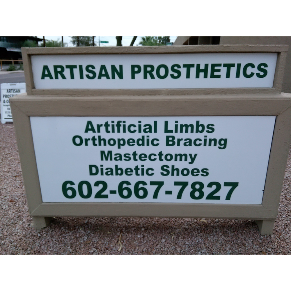 Artisan Prosthetics | 1131 E Highland Ave, Phoenix, AZ 85014, USA | Phone: (602) 667-7827