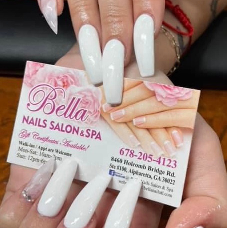 Bella Nail Salon & Spa | 8460 Holcomb Bridge Rd Ste 100, Alpharetta, GA 30022, USA | Phone: (678) 205-4123