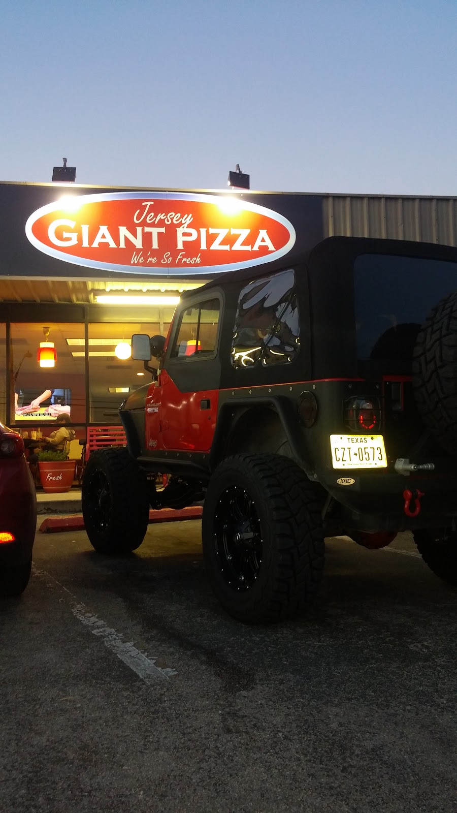 Jersey Giant Pizza | 13908 State Hwy 71, Bee Cave, TX 78738, USA | Phone: (512) 263-3535