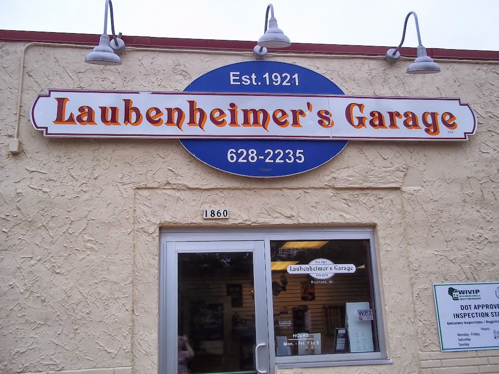 Laubenheimers Garage | 1860 WI-175, Richfield, WI 53076, USA | Phone: (262) 628-2235