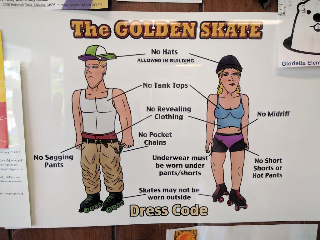 The Golden Skate | 2701 Hooper Dr, San Ramon, CA 94583, USA | Phone: (925) 820-2525