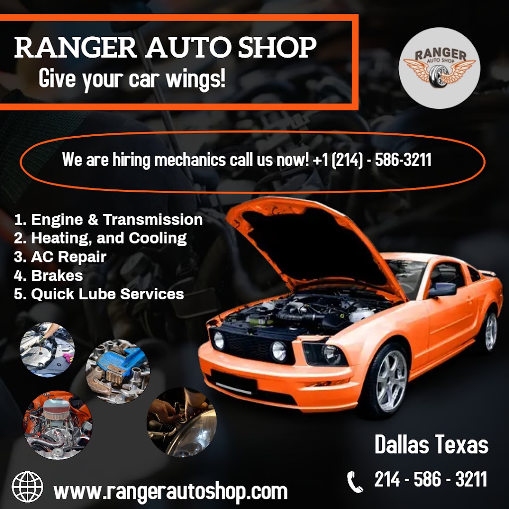Ranger Auto Shop (WE ARE HIRING MECHANICS) | 7700 Ronnie Dr Suite 105, Dallas, TX 75252, USA | Phone: (214) 272-9994
