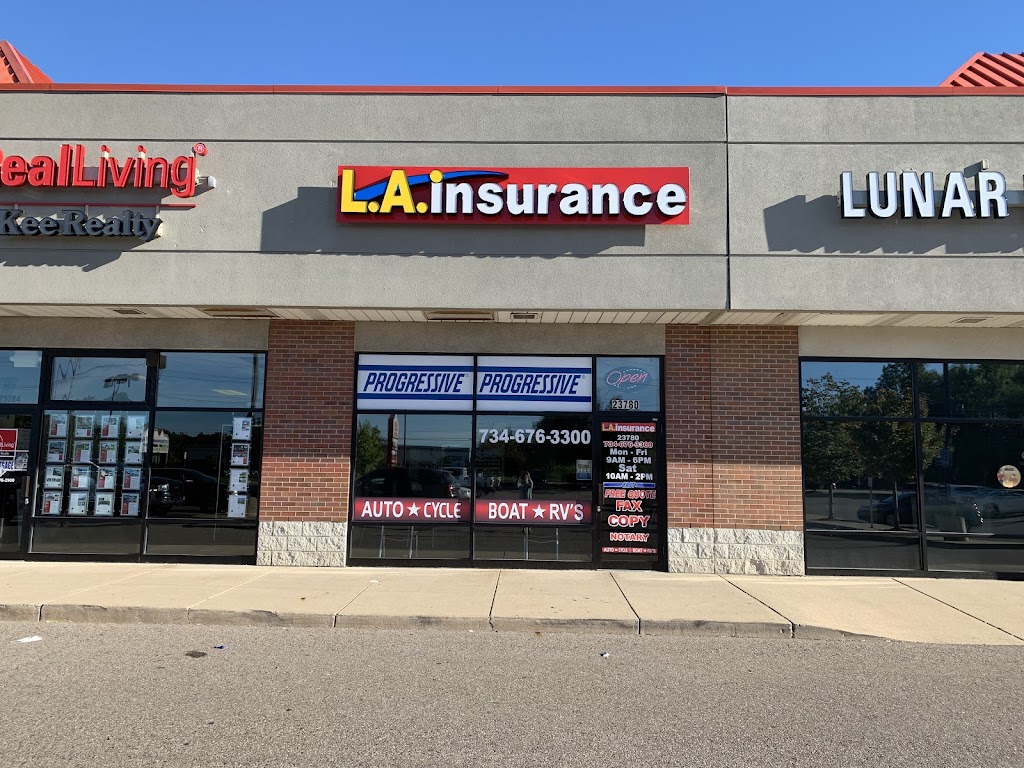 L.A. Insurance | 18412 Telegraph Rd, Brownstown Charter Twp, MI 48174, USA | Phone: (734) 676-3300