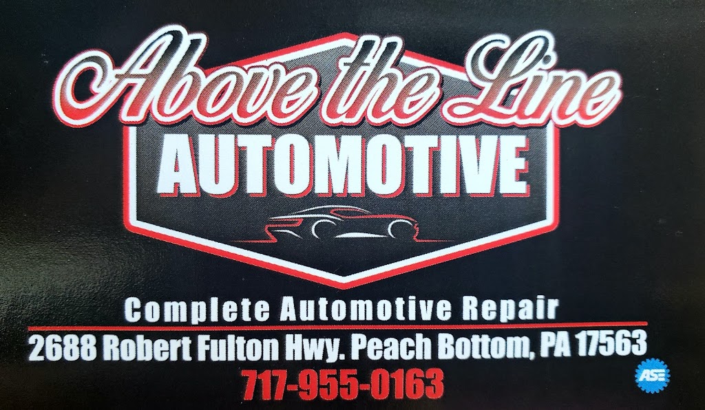 Above the Line Automotive Inc. | 2688 Robert Fulton Hwy, Peach Bottom, PA 17563 | Phone: (717) 955-0163