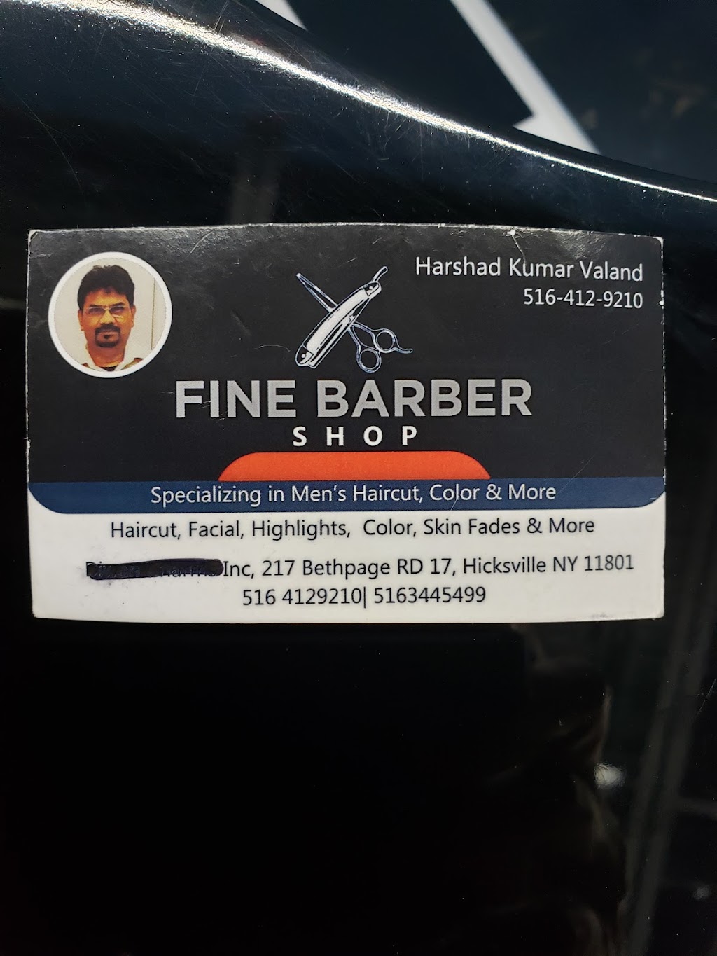 FINE BARBER SHOP | 217 Bethpage Rd Second Floor - Shop # 17 Next to, Apna Bazaar, 217 Bethpage Rd, Hicksville, NY 11801, USA | Phone: (516) 412-9210