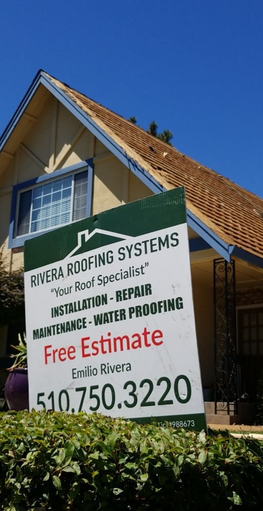 Rivera Roofing | 2632 Sleepy Hollow Ave, Hayward, CA 94545, USA | Phone: (510) 750-3220