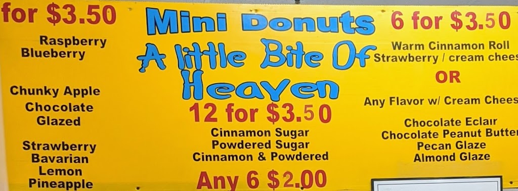 A little bite of heaven mini donuts | 180 Race Track Rd, Oldsmar, FL 34677, USA | Phone: (813) 444-8476