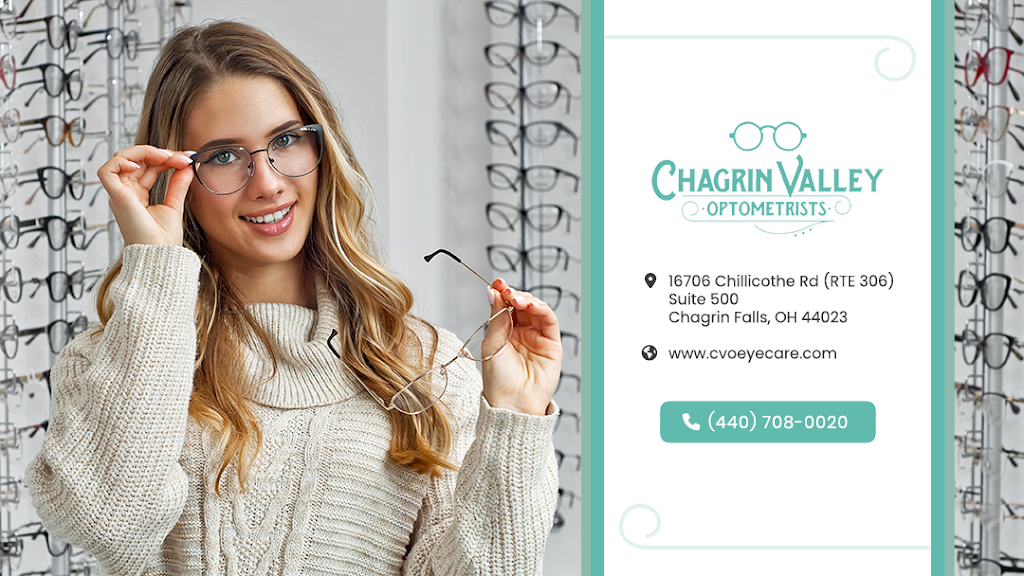 Chagrin Valley Optometrist | 16706 Chillicothe Road, OH-306 Suite 500, Chagrin Falls, OH 44023, USA | Phone: (440) 708-0020