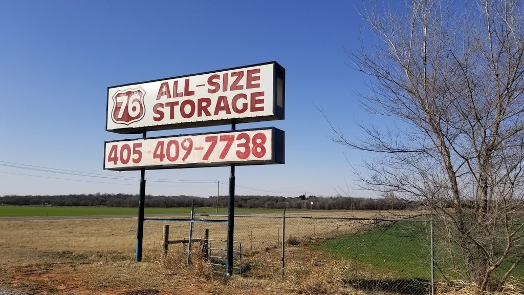 76 All Size Storage | 4324 N Council Ave, Blanchard, OK 73010, USA | Phone: (405) 409-7738