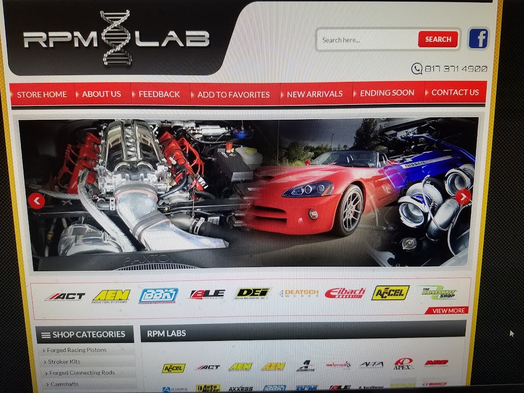 RPM LAB HIGH PERFORMANCE | 5124 Vickery Loop E #1-3, Benbrook, TX 76116, USA | Phone: (817) 371-4900