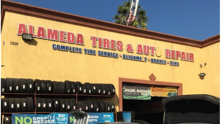 Alameda Tires & Auto Repair | 1501 N Alameda St, Compton, CA 90222, USA | Phone: (310) 632-1677