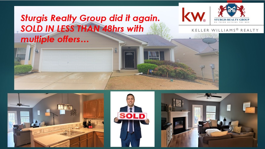 Sturgis Realty Group with Keller Williams Realty | 3375 Dallas Hwy, Marietta, GA 30064, USA | Phone: (678) 281-4956