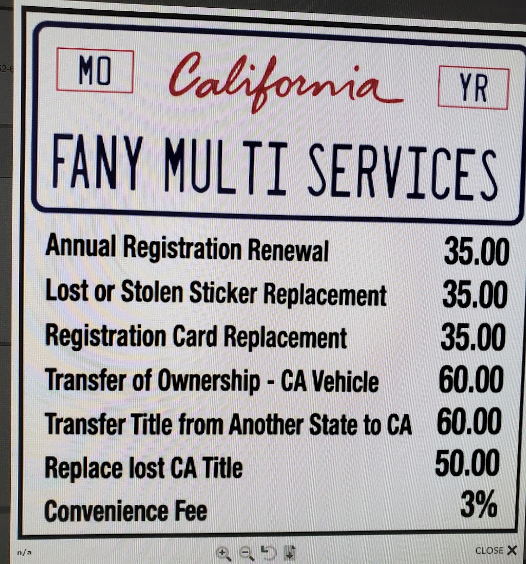 Fany Multi services | 25454 E 3rd St, San Bernardino, CA 92410, USA | Phone: (562) 374-0382