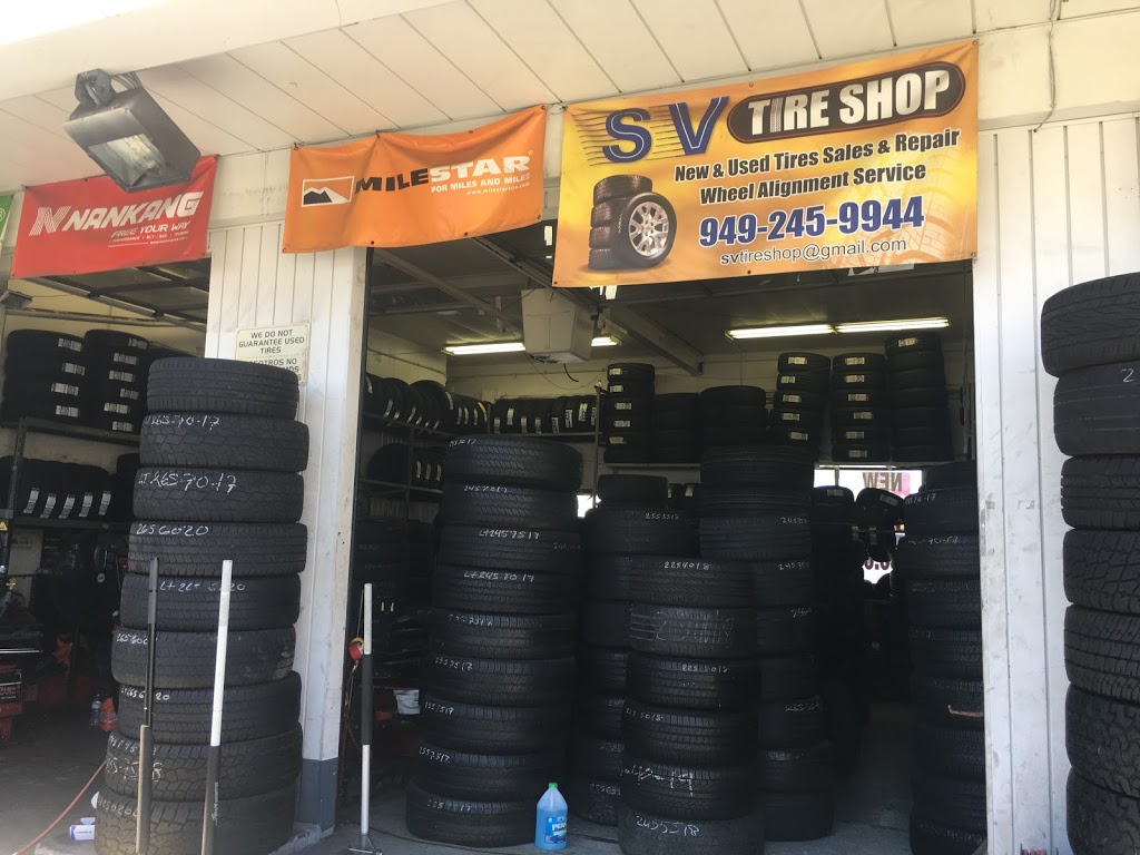 SV Tire Shop New and Used Tires | 19232 Alton Pkwy, Foothill Ranch, CA 92610 | Phone: (949) 245-9944
