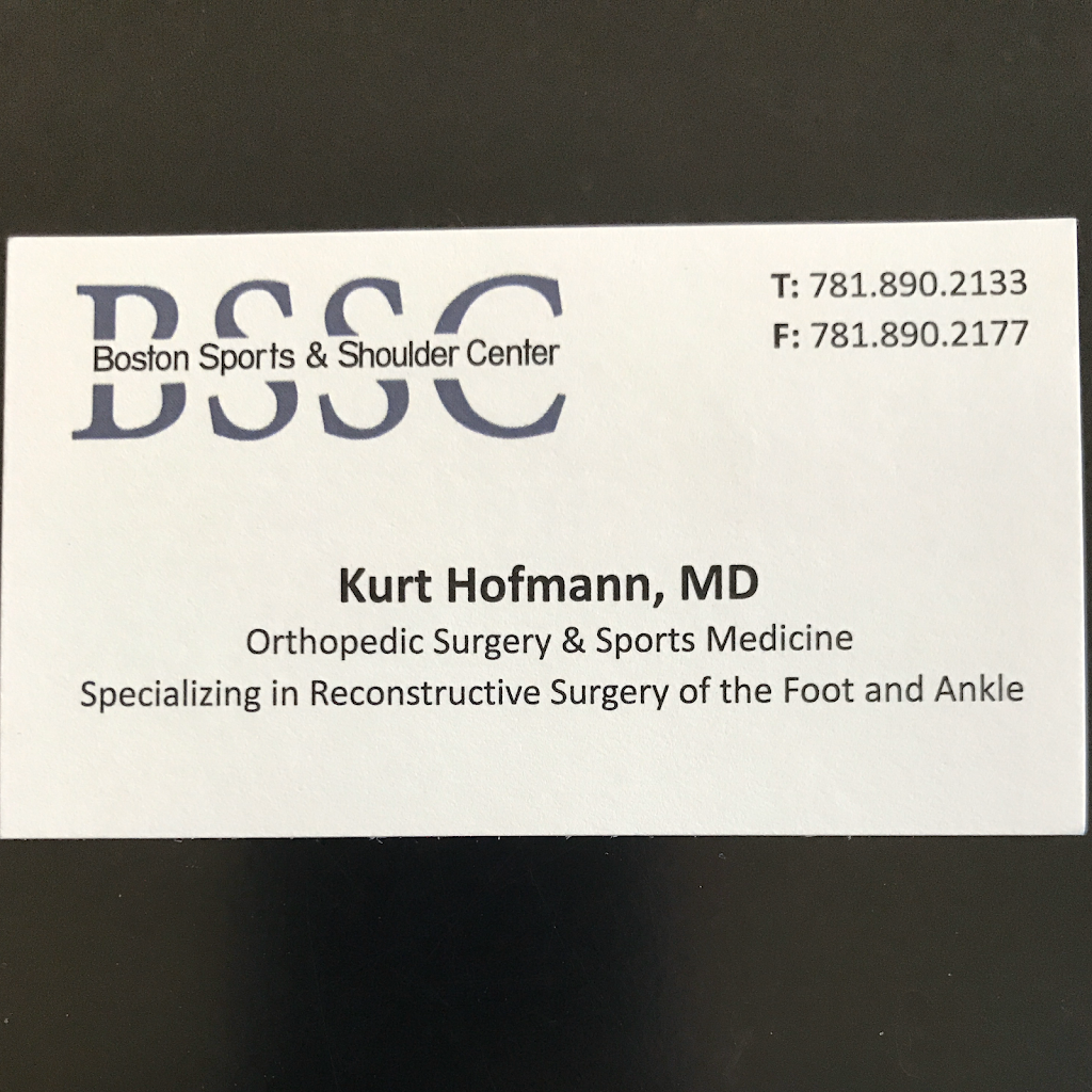 Kurt J. Hofmann, MD | 840 Winter St, Waltham, MA 02451, USA | Phone: (781) 890-2133