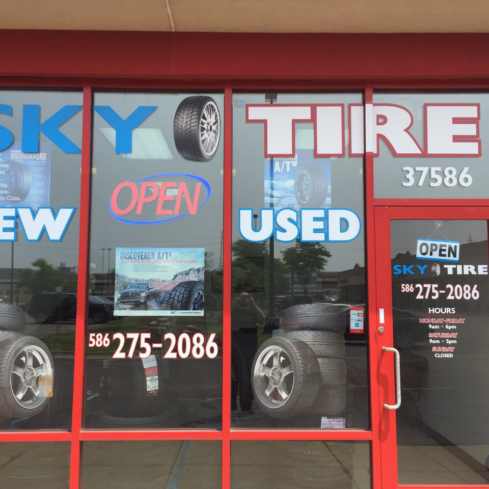 Sky Tire Service | 37586 Van Dyke Ave, Sterling Heights, MI 48312, USA | Phone: (586) 275-2086