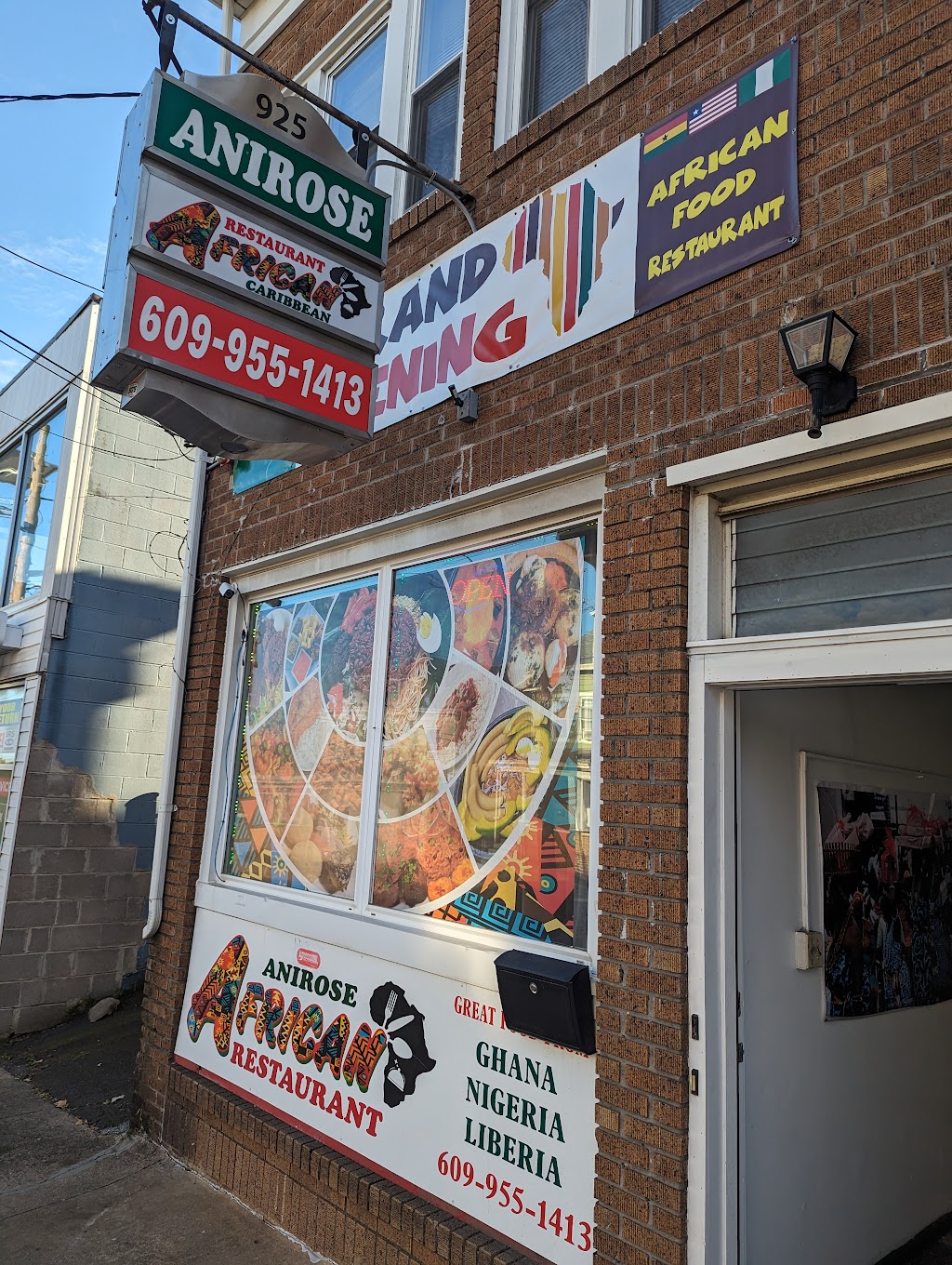 AniRose AfricanCaribbean Restaurant 925 N Olden Ave, Trenton, NJ