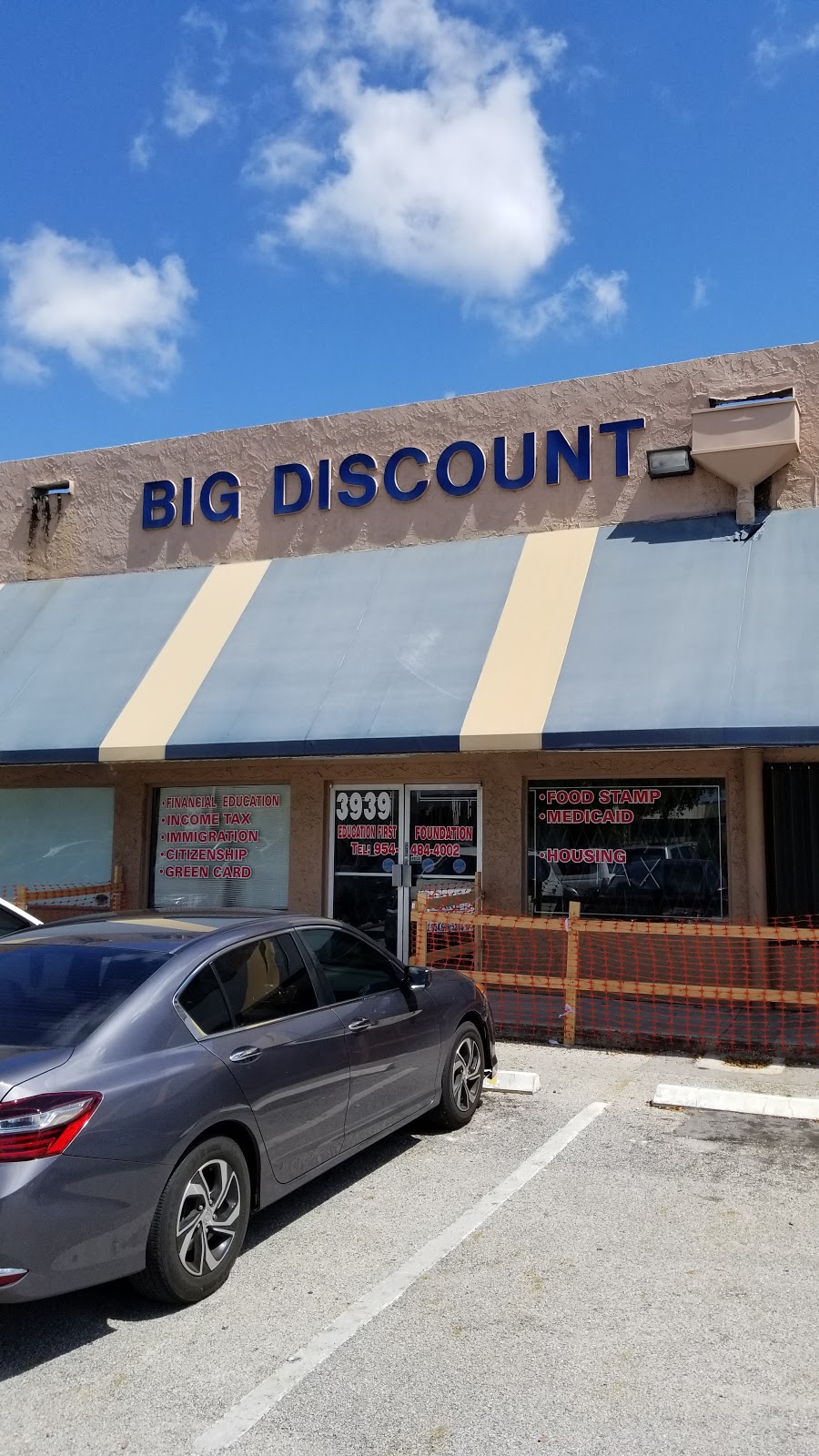 Big Discount LLC | 3939 NW 19th St, Lauderdale Lakes, FL 33311, USA | Phone: (954) 484-4002