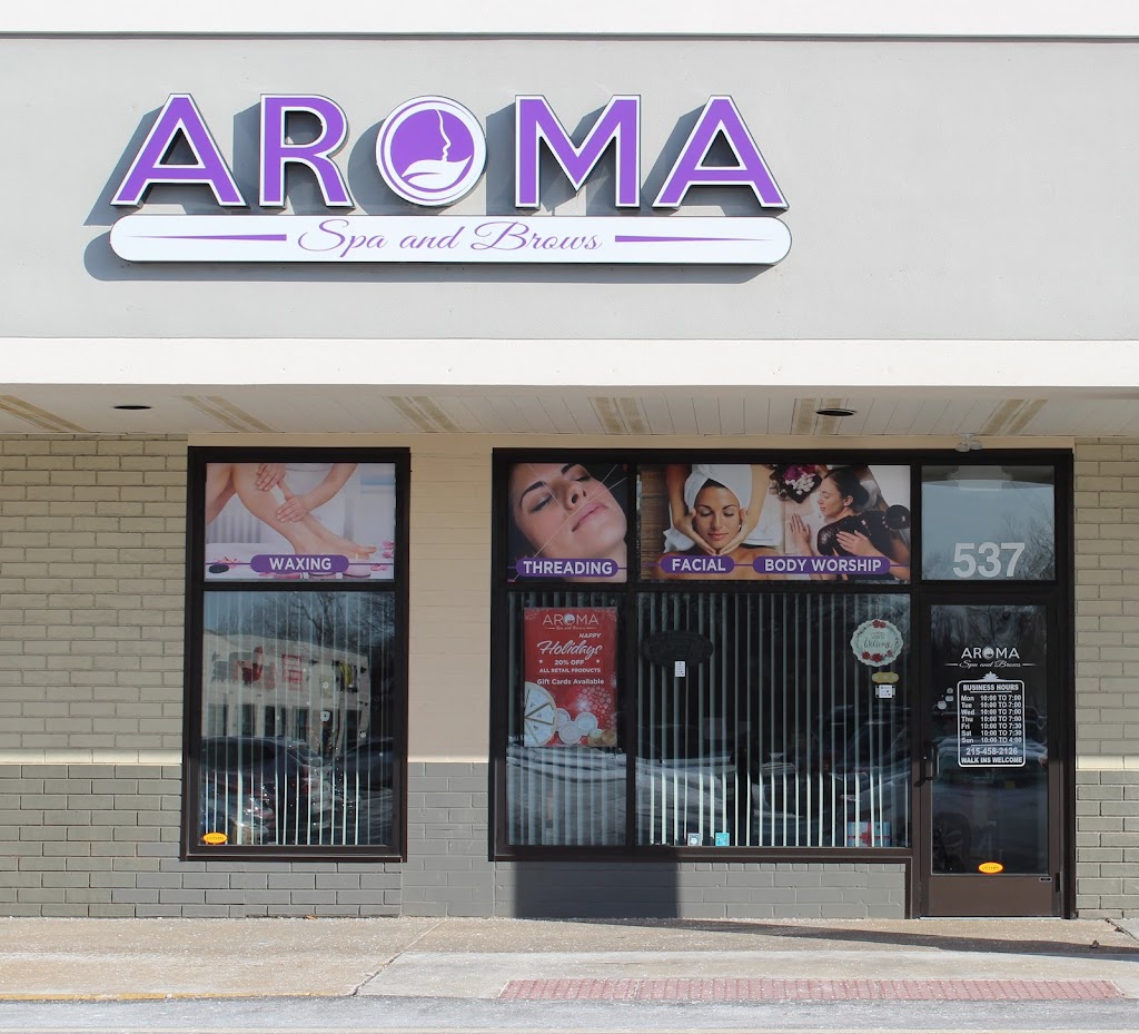 Aroma Spa and Brows | 537 S Oxford Valley Rd, Fairless Hills, PA 19030, USA | Phone: (215) 458-2126