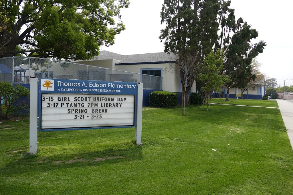 Thomas Edison Elementary School | 2110 W Chestnut St, Burbank, CA 91506, USA | Phone: (818) 729-0150